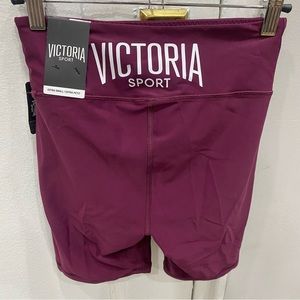 NEW Victoria’s Secret Victoria Sport High Rise Bike Workout Shorts NWT size XS